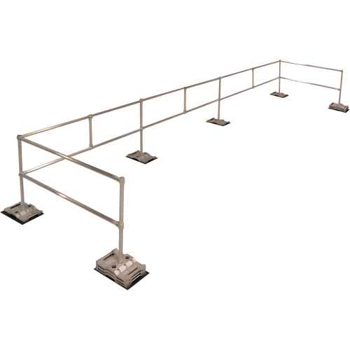 RoofGuard Classic System - Packaged Kits, Aluminum, 72" W x 324" L x 42" H Helyx Safety & Industrial Supplies