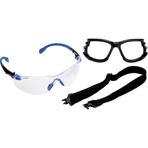 Solus Safety Glasses with Scotchgard Lens Kit, Clear Lens, Anti-Fog, Meets/Exceeds CSA Z94.3 Helyx Safety & Industrial Supplies
