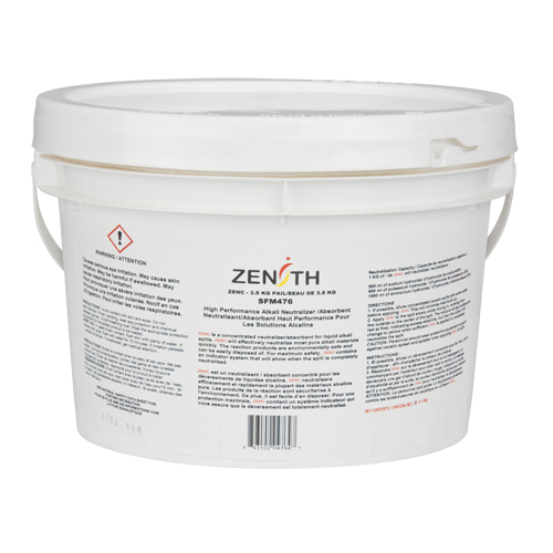 Neutralisant absorbant de produit basique, Sec, 3,5 kg, Caustique Helyx Safety & Industrial Supplies