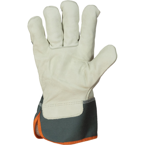 Gants d'ajusteur Endura pour l'hiver, Grand, Paume en Cuir fleur de vache, Doublure en Boa Helyx Safety & Industrial Supplies