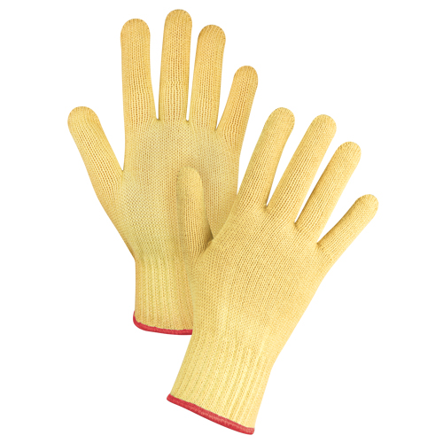 Seamless String Knit Gloves, Size Small/7, 7 Gauge, Kevlar&reg; Shell, ASTM ANSI Level A2/EN 388 Level 3 Helyx Safety & Industrial Supplies