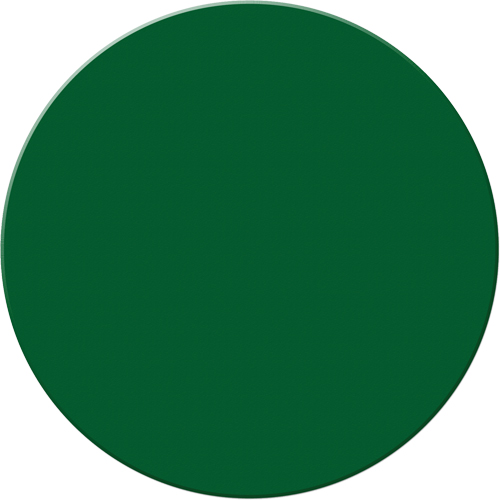 Marqueurs all&eacute;g&eacute;e/5S Armor Stripe, Cercle, 6" lo x 6" la, Vert, Plastique Helyx Safety & Industrial Supplies