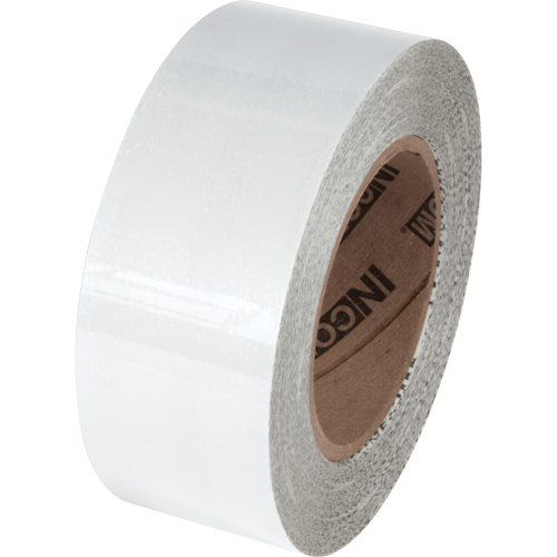 Tuff Mark&reg; Floor Marking Tape, 2" x 100', Polyester, White Helyx Safety & Industrial Supplies