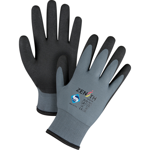ZX-30° Premium Coated Gloves, 11/2X-Large, PVC Coating, 15 Gauge, Nylon Shell Helyx Safety & Industrial Supplies