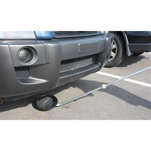 Miroir d'inspection, 8,5" dia, Ronde, Poign&eacute;e 47" Helyx Safety & Industrial Supplies