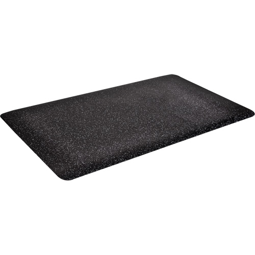 WD Foodmaster Mats, Smooth, 2' x 2' x 9/16", Black, Vinyl Foam Helyx Safety & Industrial Supplies