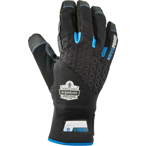 ProFlex&reg; 818WP Performance Thermal Waterproof Utility Gloves, Polyurethane Palm, Size Small Helyx Safety & Industrial Supplies