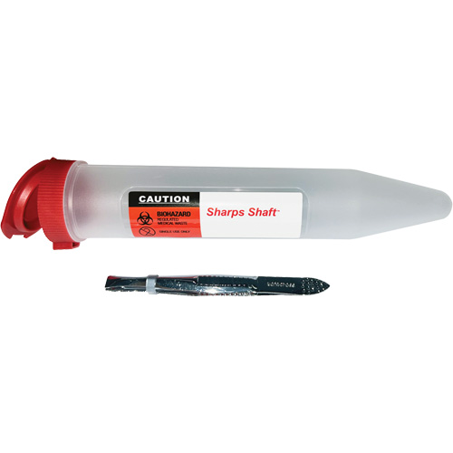 Conteneur pour objets tranchants Sharps Shaft Helyx Safety & Industrial Supplies