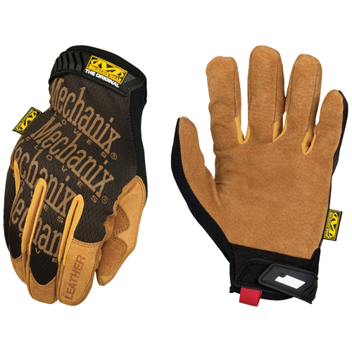 The Original&reg; Gloves, Small, Grain Leather Palm, Hook & Loop Cuff Helyx Safety & Industrial Supplies