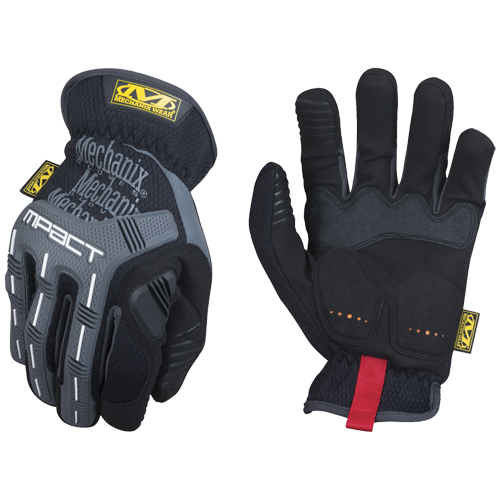 M-Pact&reg; Gloves, Small, Grain Leather Palm, Slip-On Cuff Helyx Safety & Industrial Supplies