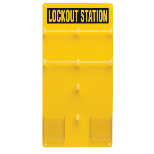Station de verrouillage, Capacit&eacute; de 24, Cadenas Non compris Helyx Safety & Industrial Supplies