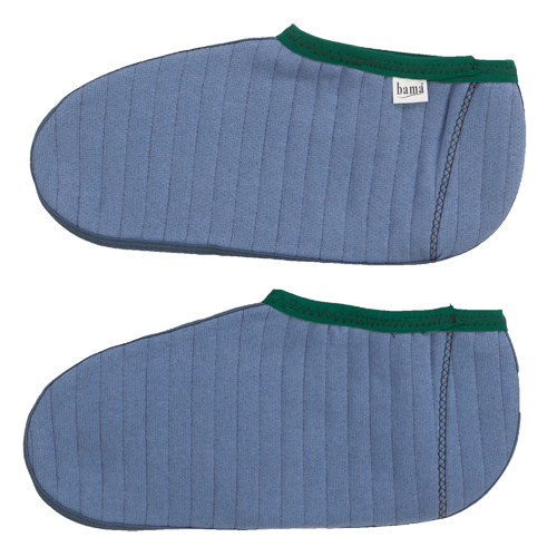 Rubber Boot Socks, Men's, X-Large, Blue/Green, Cotton/Fleece Helyx Safety & Industrial Supplies