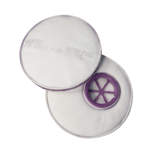Diskit Respirator Filter, Particulate Filter, P100 Filter Helyx Safety & Industrial Supplies