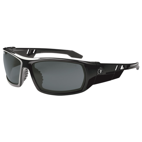 Skullerz&reg; Odin Safety Glasses, Smoke Lens, Anti-Scratch/Polarized, ANSI Z87+/Meets/Exceeds CSA Z94.3 Helyx Safety & Industrial Supplies