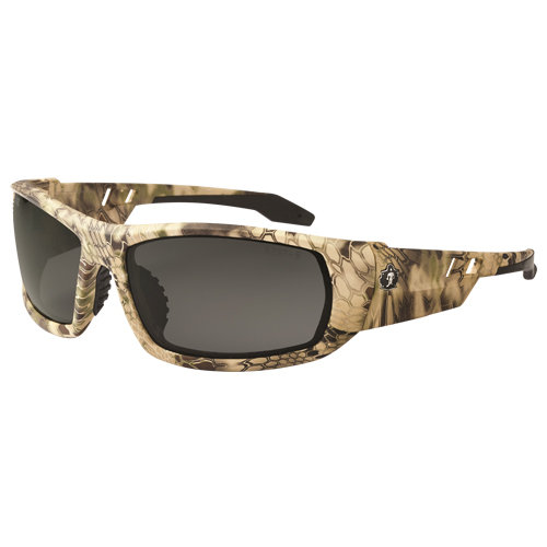 Skullerz&reg; Odin Safety Glasses, Grey/Smoke Lens, Anti-Scratch, ANSI Z87+/Meets/Exceeds CSA Z94.3 Helyx Safety & Industrial Supplies