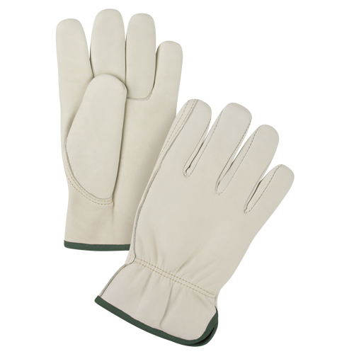 Gants de conducteur de premi&egrave;re qualit&eacute;, Moyen, Paume en Cuir fleur de vache Helyx Safety & Industrial Supplies