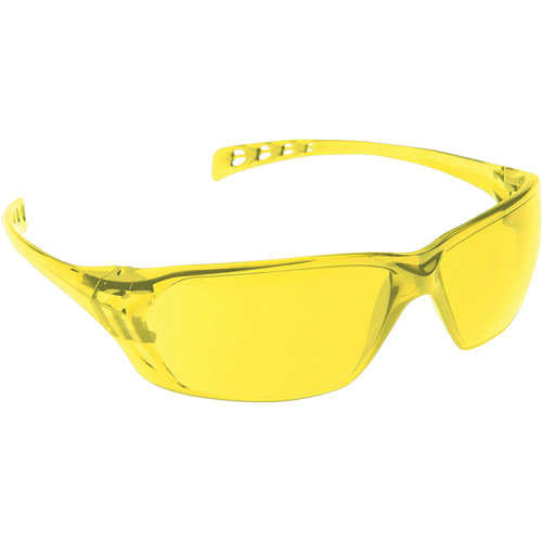 Lunettes de s&eacute;curit&eacute; Solus Dynamic, Lentille Ambr&eacute;e, Anti-&eacute;gratignures/Antistatique, ANSI Z87+/R&eacute;pond ou surpasse la norme CSA Z94.3 Helyx Safety & Industrial Supplies