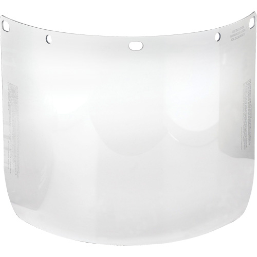 Visi&egrave;re pour &eacute;cran facial Dynamic, PETG, Teinte Transparent Helyx Safety & Industrial Supplies