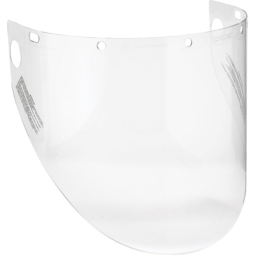 Visi&egrave;re moul&eacute;e Dynamic, PETG, Teinte Transparent Helyx Safety & Industrial Supplies