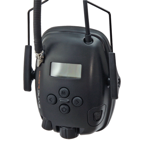 Howard Leight Sync Electo-H Helmet Earmuffs, Cap Mount Style, 30 dB Helyx Safety & Industrial Supplies