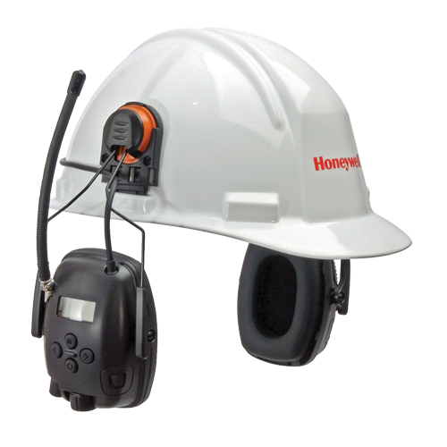 Howard Leight Sync Electo-H Helmet Earmuffs, Cap Mount Style, 30 dB Helyx Safety & Industrial Supplies