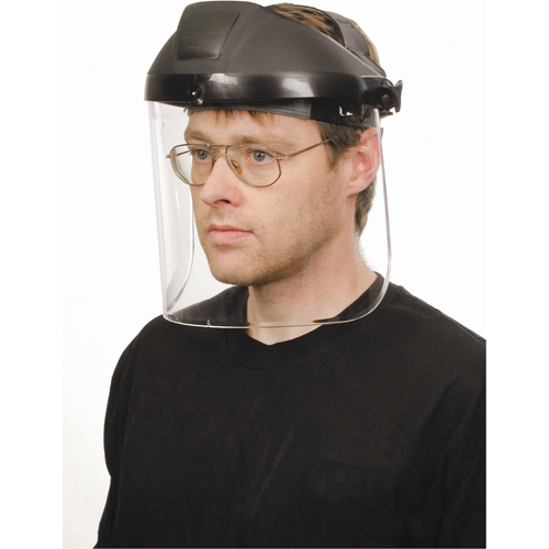 North&reg; Faceshield for Protecto-Shield&reg; Prolok&reg; Headgear, Polycarbonate, Clear Tint Helyx Safety & Industrial Supplies