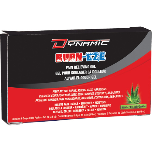 Dynamic Burn-Eze Relieving Gel, Gel, Class 2 Helyx Safety & Industrial Supplies
