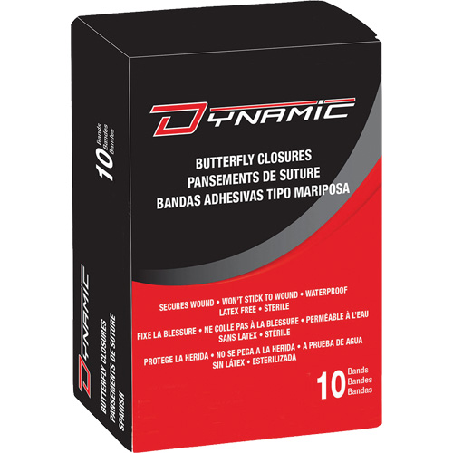 Dynamic Butterfly Closures, Skin Closure, Class 1 Helyx Safety & Industrial Supplies