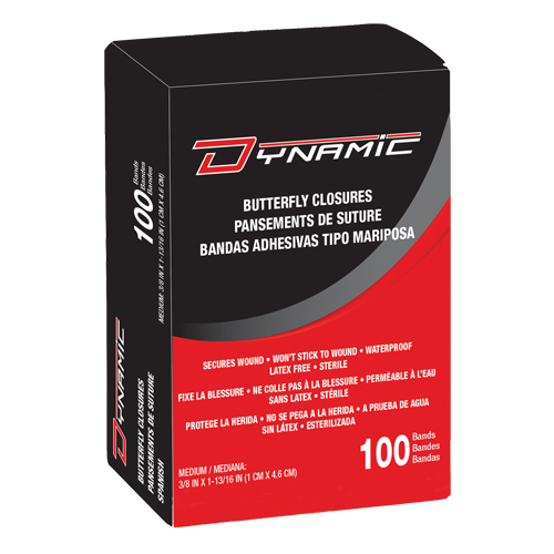 Dynamic Butterfly Closures, Skin Closure, Class 1 Helyx Safety & Industrial Supplies