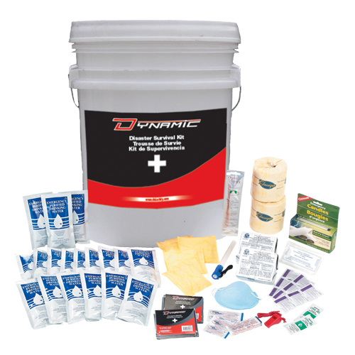 Dynamic Emergency Preparedness First Aid Kit, Class 1 Medical Device, Bucket Helyx Safety & Industrial Supplies