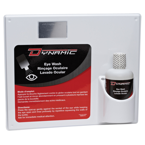 Dynamic Eyewash Station with Isotonic Solution, Single Helyx Safety & Industrial Supplies