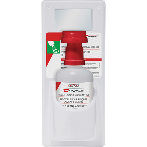 Dynamic Single-Use Eyewash Station with Isotonic Solution, Single Helyx Safety & Industrial Supplies