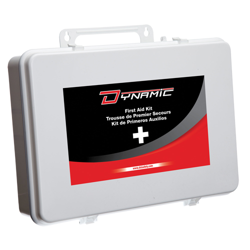 Dynamic School Bus First Aid Kit, Class 1 Medical Device, 36-Unit/Metal B Helyx Safety & Industrial Supplies