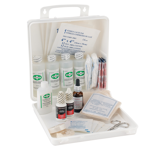 Dynamic Burn First Aid Kit for Welders, Class 1 Medical Device, Plastic B Helyx Safety & Industrial Supplies