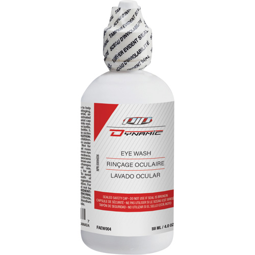Dynamic Sterile Isotonic Solution, 4 oz. Helyx Safety & Industrial Supplies