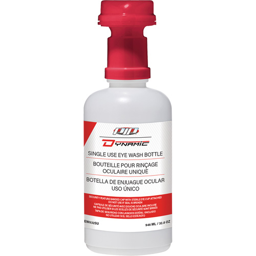Solution st&eacute;rile isotonique Dynamic, 32 oz Helyx Safety & Industrial Supplies