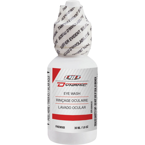 Solution isotonique st&eacute;rile Dynamic, 1 oz Helyx Safety & Industrial Supplies
