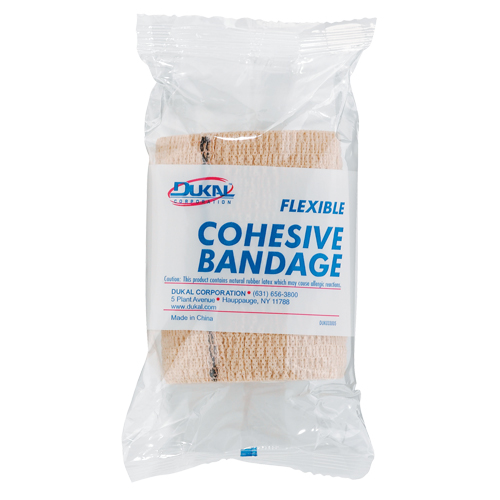 Dukal Bandage, Cut to Size L x 3" W, Class 1, Self-Adherent Helyx Safety & Industrial Supplies
