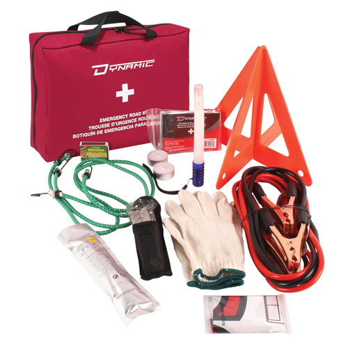 Dynamic S.O.S. Emergency Road Side Kit, Class 1 Medical Device, Nylon Bag Helyx Safety & Industrial Supplies