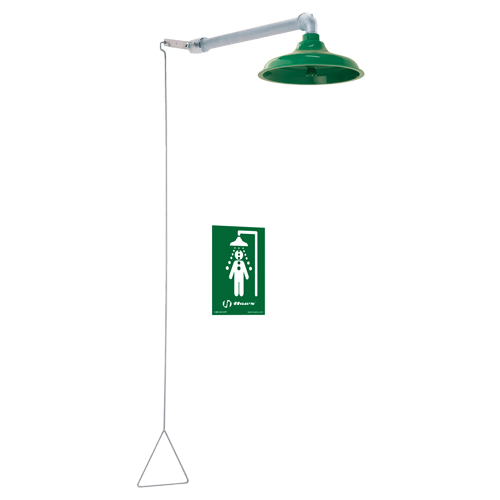 ADA Drench Shower, Wall-Mount Helyx Safety & Industrial Supplies