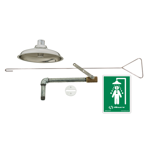 Drench Shower, Ceiling-Mount Helyx Safety & Industrial Supplies