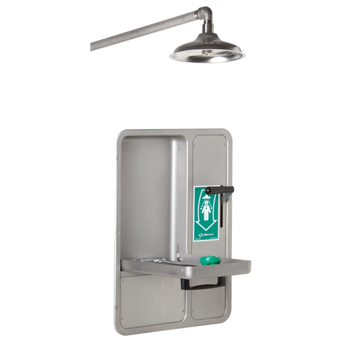 Eye/Face Wash and Shower, Ceiling-Mount Helyx Safety & Industrial Supplies