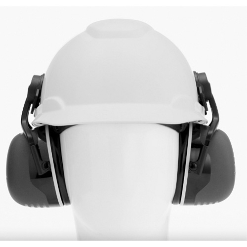 Peltor Electrically Insulated Earmuffs, Cap Mount, 31 NRR dB Helyx Safety & Industrial Supplies