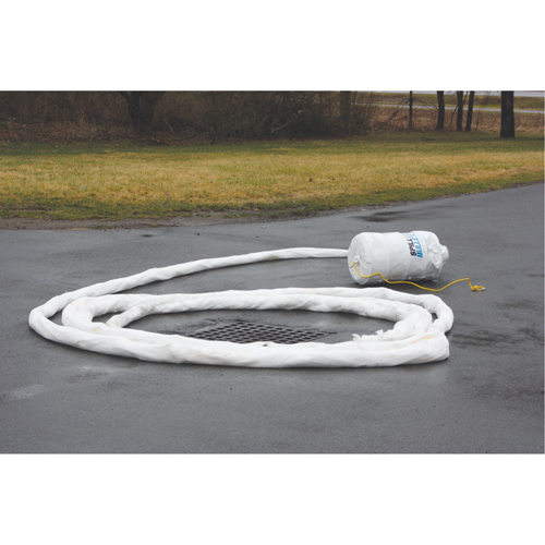 Barrage Spillver Bullet, Huile seulement, 100' lo x 5" la, Absorption 28 gal. Helyx Safety & Industrial Supplies