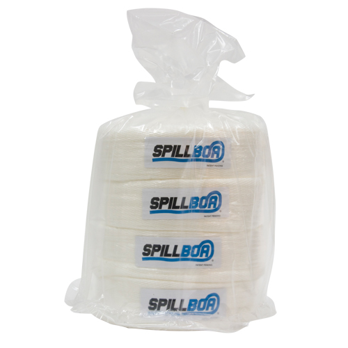 Balle SpillBoa, Huile seulement, 25' lo x 5" la, Absorption 28 gal., 4 /pqt Helyx Safety & Industrial Supplies