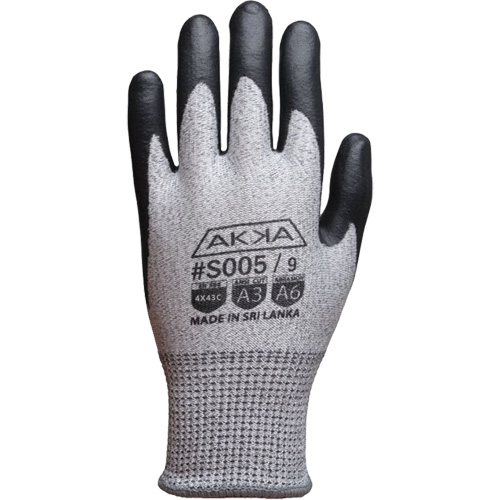 Cut Resistant Glove, Size Small/7, 10 Gauge, Foam Nitrile Coated, Dyneema&reg; Shell, ASTM ANSI Level A3/EN 388 Level C Helyx Safety & Industrial Supplies