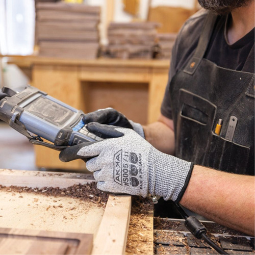 Cut Resistant Glove, Size Small/7, 10 Gauge, Foam Nitrile Coated, Dyneema&reg; Shell, ASTM ANSI Level A3/EN 388 Level C Helyx Safety & Industrial Supplies