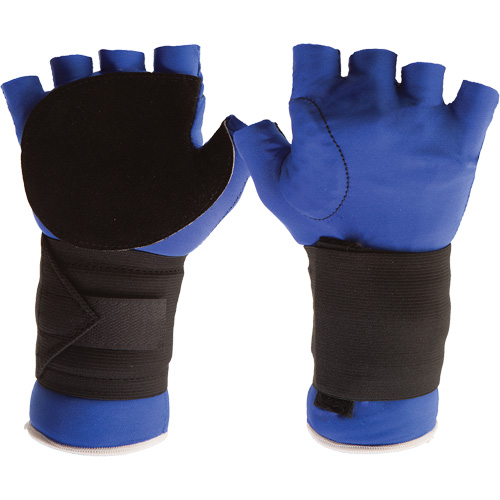 Anti-Impact Glove with Wrist Support, Size Small, Split Leather Palm Helyx Safety & Industrial Supplies