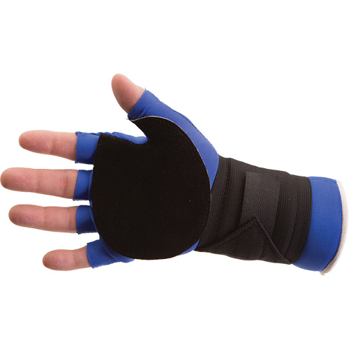 Anti-Impact Glove with Wrist Support, Size Small, Split Leather Palm Helyx Safety & Industrial Supplies