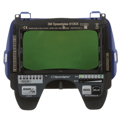 Speedglas Auto-Darkening Filter 9100X, 4-2/10"W x 2-1/10" H Viewing Area, For Use With Series 9100 Helyx Safety & Industrial Supplies
